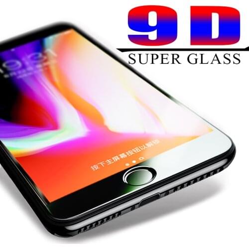 NEW 9D Protective Glass For iPhone 7 6 8 Plus Screen Protector on For iPhone 11 12 Pro Mini SE2020 Xr X Xs Max Screen Protection
