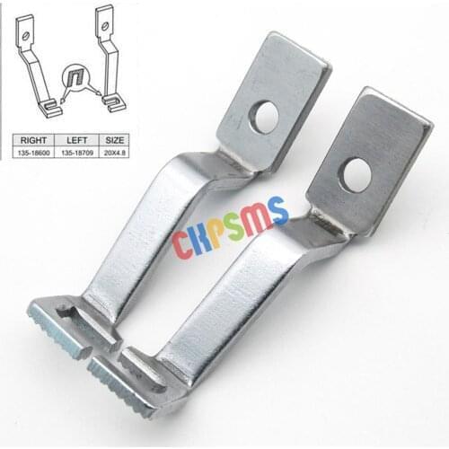 1SET #135-18600+135-18709 WORK CLAMP FOOT SET (20MM X 4.8MM) FIT FOR JUKI LK-1850 1900 1900A bar tacking