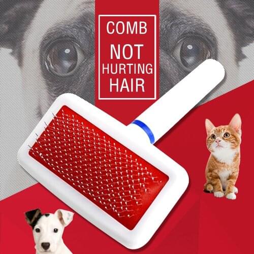 1pc Multi-purpose Needle Comb for Dog Cat Puppy Pets Gilling Brush Dog Hair Remover Rake Comb Pet Beauty Grooming Tool