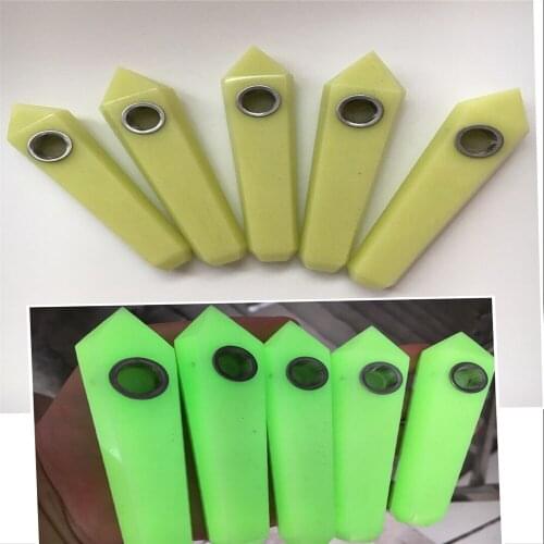100% natural Glow crystal smoking pipe wands reiki healing gifts wholesale price