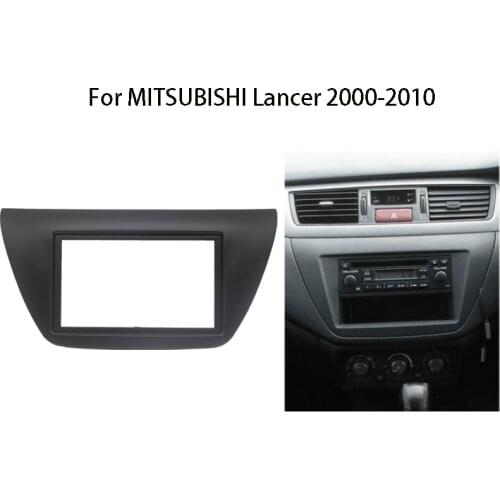 11-441 Top Quality Car Facia Frames For MITSUBISHI Lancer IX 2000-2010 Stereo Fascia Surround Install Trim Fit Dash Frame Kit
