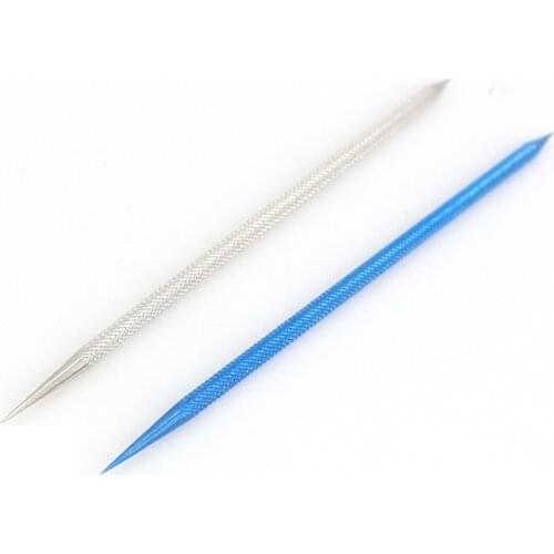 2pcs/set Ophthalmic Micros instruments Double head Tears dilator Stainless steel titanium alloy tool