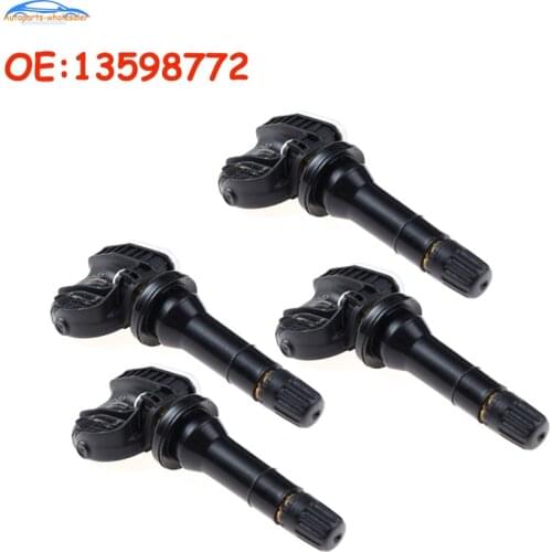 4 pcs/lot Car OEM 13598772 13598771 For GMC Buick Cadillac Chevrolet TPMS Tire Pressure Monitor Sensor auto accessorie