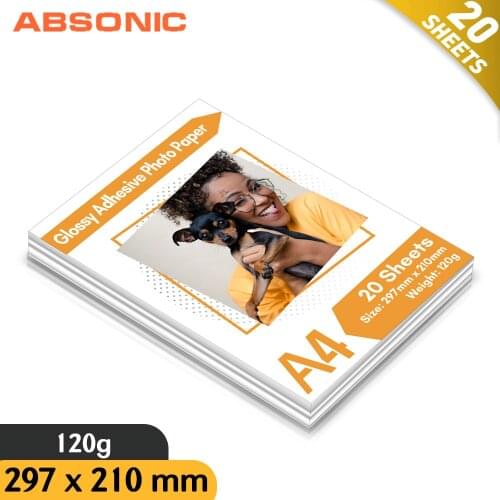 Глянцевая фотобумага для печати Absonic China At AliExpress
