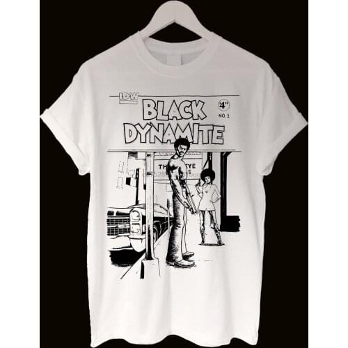 Black Dynamite Blaxploitation Ghetto Funk Gangster Soul T-Shirt Tee Cool Casual Pride T Shirt Men Unisex Fashion Tshirt