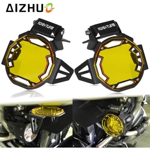 FOR BMW R1200GS R 1250 GS ADV LC F750GS F850GS S1000 XR Motorcycle Adventure Fog Lamp Light Cover Guard Grill Grille Protector