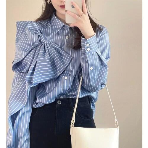 Блузки с бантом F&JE China At AliExpress