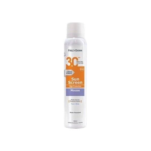FREZYDERM SUN SCREEN MOUSSE SPF30 200ML