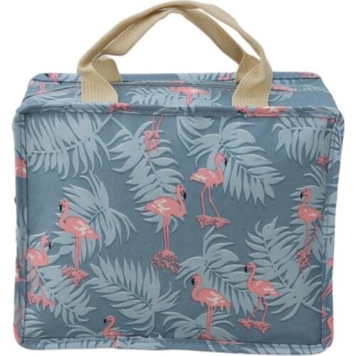 Functional Lunch Bags Women Kids Convenient Waterproof Insulation Cold Bales Thermal Oxford Bag portable picnic travel