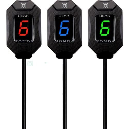 For Honda CBR CB500X CB400SF CB650F CB1300 CBR600RR CB1000R Cb650r VFR800 Gear Indicator Motorcycle Speed Display Meter