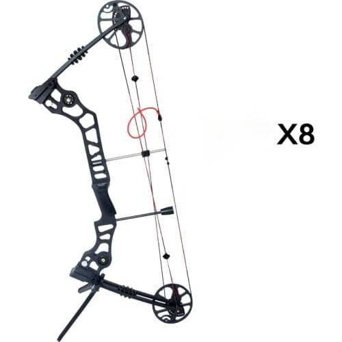 Outdoor 20-70 pounds adjustable compound bow and arrow compound pulley bow and arrow bow and arrow for outdoor entertainment