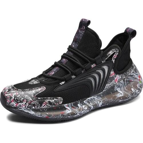 Running Shoes Men Fashion Mesh Lace Up Sneakers Men Trainers Outdoor Walking Jogging Sneakers Breathable Men Shoes Drop Shipping