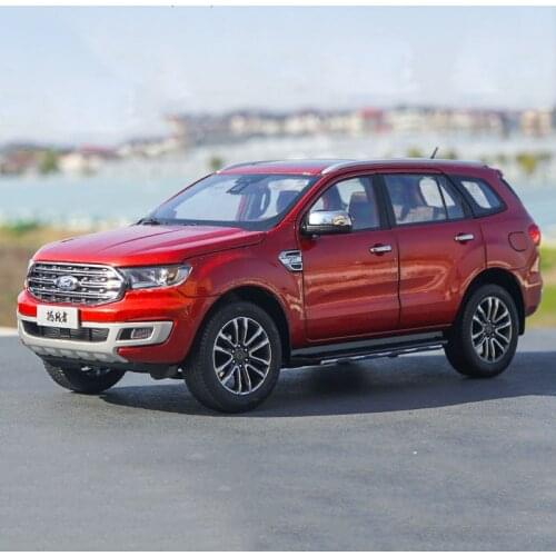 Diecast 1:18 Scale Original Ford 2019 Off-Road Vehicle SUV Alloy Car Metal Model Collection Souvenir Decoration Ornament Display
