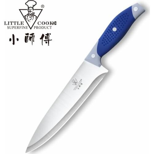Little Cook Kitchen 8" Chef Knife Full Tang Fixed Blade Knives Cloud Steel Sharp Meat Cleaver Vegetable cutter Cooking Tools