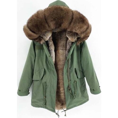 Long Parka Winter Jacket mens Real Fur Coat Big Natural FoxFur Collar Hood Thick Warm Liner Streetwear Luxuty Brand
