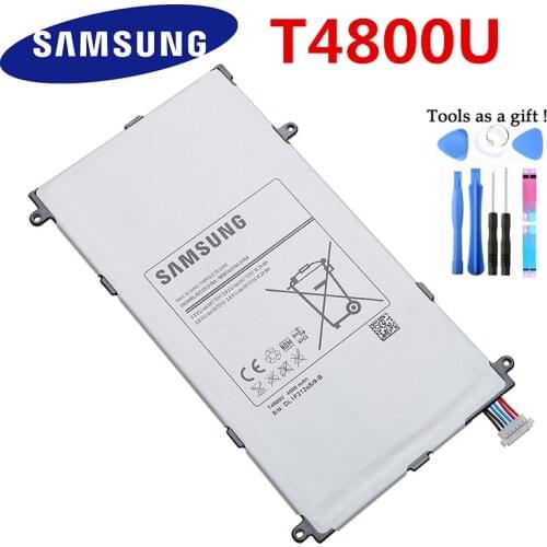 SAMSUNG Original T4800U T4800E Samsung Galaxy Tab Pro 8.4 in SM-T321 T325 T320 T321 Tablet Spare Battery PC 4800mAh