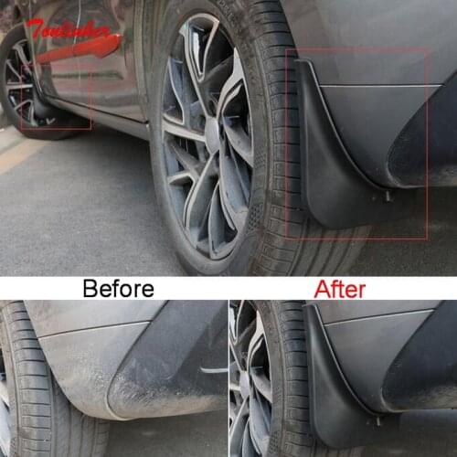 Tonlinker Exterior Wheels Mudguards Covers Sticker For Great Wall Haval JOLION 2021 Car Styling 4 PCS ABS Plastic Cover Stickers