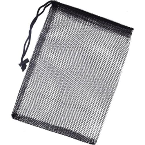 Outdoor Sport Nylon Mesh Nets Bag Pouch Golf Tennis Keep Up To 50 Balls Holder Golf Balls Storage Clasp Training Aid Bag 2021
