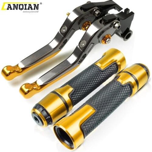 Motorcycle Extendable Brake Clutch Levers Handlebar Hand Grips ends For HONDA CRF1000L CRF 1000L Africa Twin 2015 2016 2017 2018