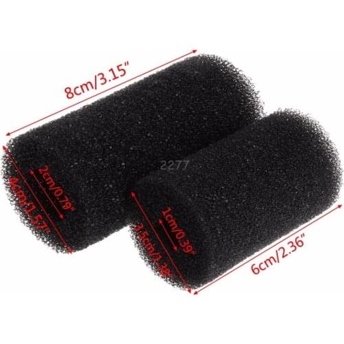 5 Pcs Sponge Aquarium Filter Protector Cover For Fish Tank Inlet Pond Black Foam MAY29 Dropship