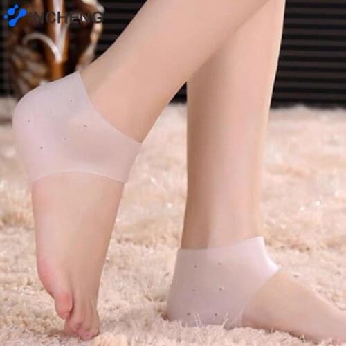 2 Pcs/lot Heel Protector Protective Sleeve Heel Spur Pads for Relief Plantar Fasciitis Heel Pain Reduce Pressure on Heel