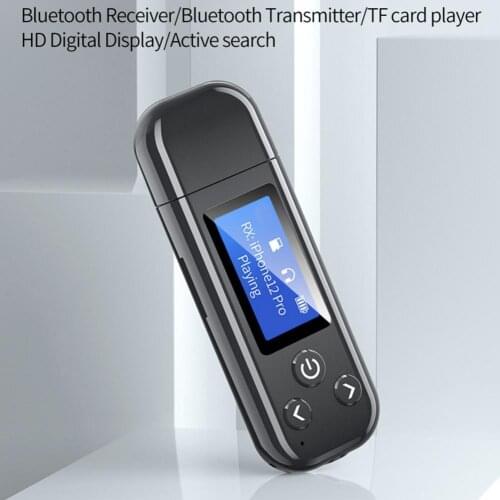 LCD Display Screen High-quality TF Card Slot Bluetooth-compatible Receiver Long Standby Time for Amplifier