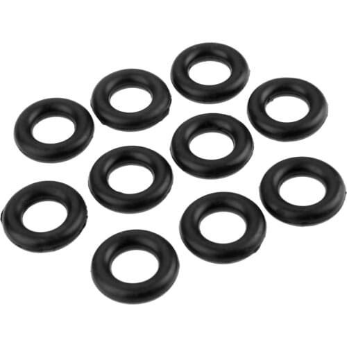10Pcs Old Household Sewing Machine Bobbin Winder Friction Wheel Rubber Ring Fit For Singer 201 15 99 66 404 Sewing Accessories
