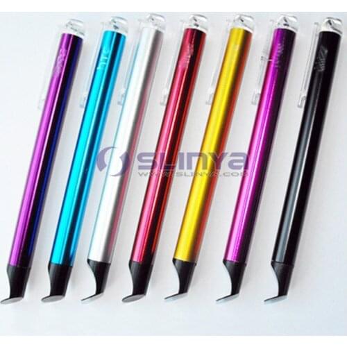 100pcs/lot Hard Metal Alloy Stylus Touch Pen for Mobile Phone Pen