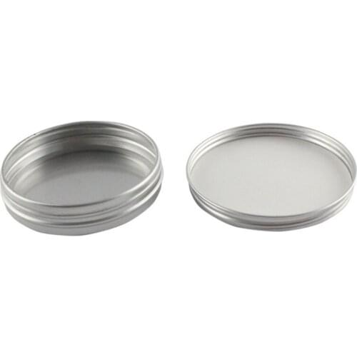 1000pcs/lot 30ml Makeup Boxes 30g Empty Aluminium Jar Makeup Cases Sample Jars Container Package boxes