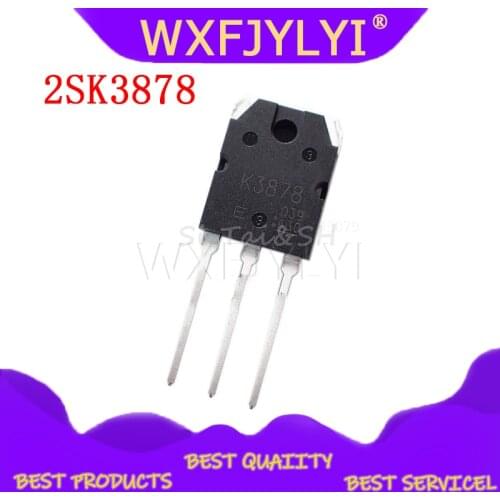 5PCS 2SK3878 K3878 TO-247 TO-3P MOS FET transistor new original
