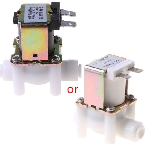 Electric Solenoid Valve For Water Purifier Refrigerator Normally Closed DC 12V