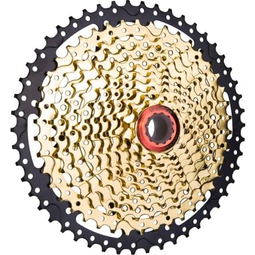 MTB 11Speed Cassette Black GOLD Golden 11s 11-50T SL Wide Ratio Freewheel Mountain Bike Bicycle Part for XO1 XX1 m9000 Cheap
