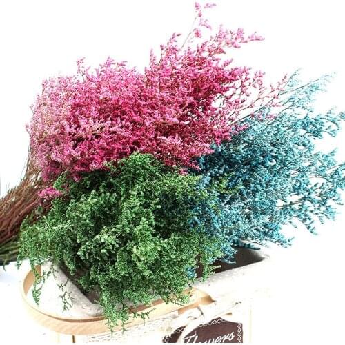 Colorful Natural Fresh Sechees Preserved Flowers Lovers grass Party Gift For DIY Wedding Decoration Flower Wall Home Decor