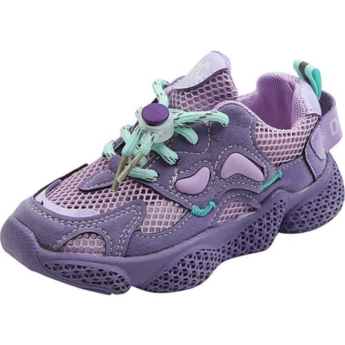 2021 Summer New Fashion Shoes Baby Breathable Sports Shoes Casual Sneakers Running Cool Non-slip Hot In Kids Boys and Girls Cool