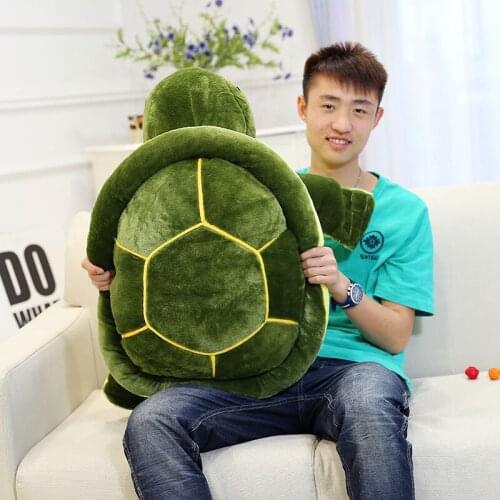 Cute turtle plush toy large 78cm cartoon tortoise soft doll throw pillow decoration birthday gift h0663