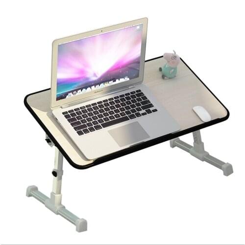 Multifunction Folding Table Computer Table Simple Household Bedroom Lazy Table College Dormitory Adjustable Height Notebook