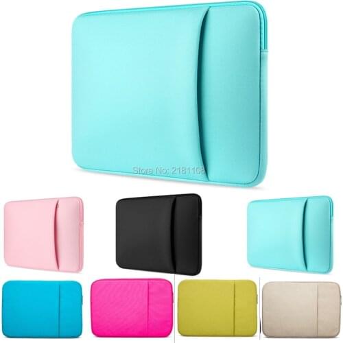 Neoprene Ultrabook Notebook Laptop Sleeve Thin Bag for Macbook Pro 13/Retina13 Air 11" 12 13 14 15 15.6 inch notebook