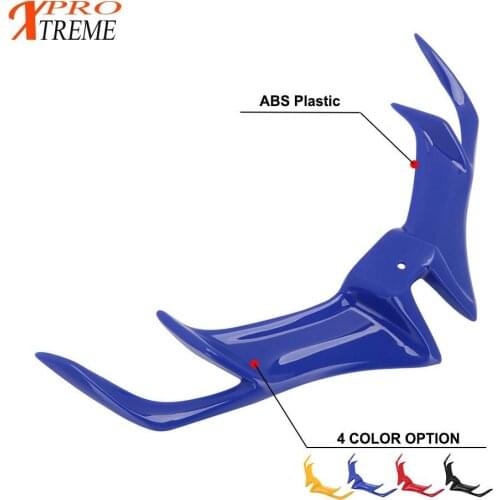 Motorcycle Front Fairing Aerodynamic Winglets ABS Lower Cover Protection Guard For YAMAHA YZF R15 V3 2017 2018 2019 Accessories