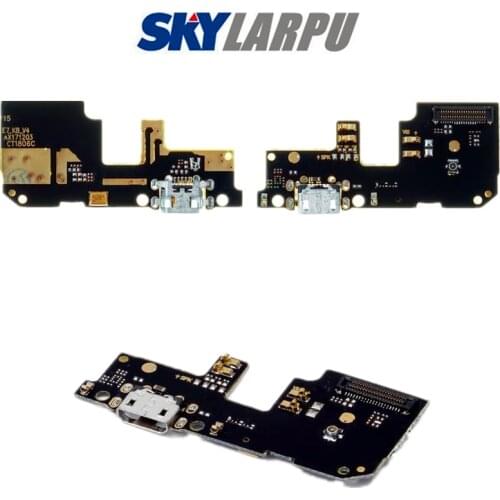 New Flat Cable Compatible For Xiaomi Redmi 5 Plus Cell Phone Microphone , Charge Connector Board Flex Ribbon Free Shipping