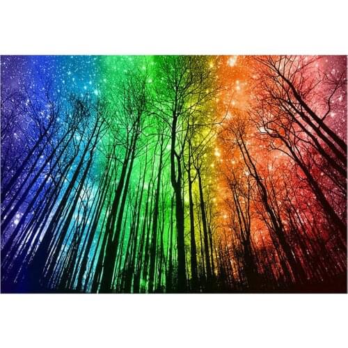 Full square / round diamond painting tree landscape diy 5d diamond mosaic painted icon handmade embroidery crafts diamond art