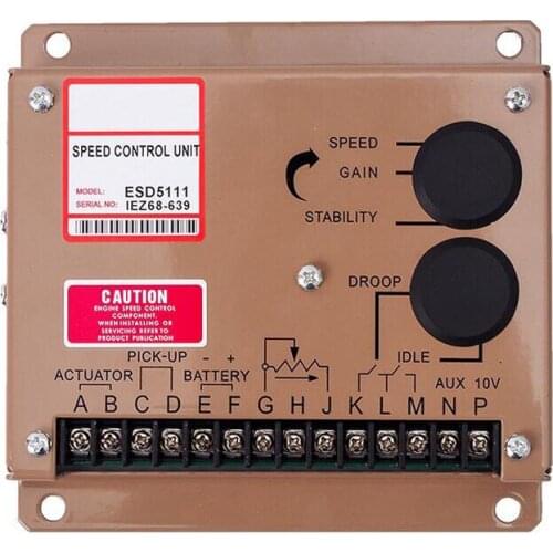 ESD5111 generator engine Speed Controller 12V 24V Regulator diesel genset adjustment controller