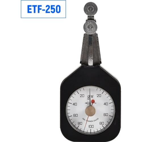 Textile Tension Meter Textile Tensiometer Double Needle Analog Dial Pressure Tensiometer Mechanical Force Measuring Tools