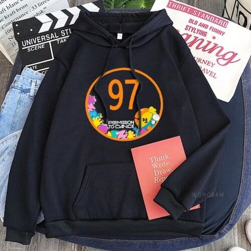 Kpop Album Permission To Dance Bangtan Boys Jungkook Hoodies Unisex Harajuku Korean Style Streetwear Kawaii Graphics Sweatshirt