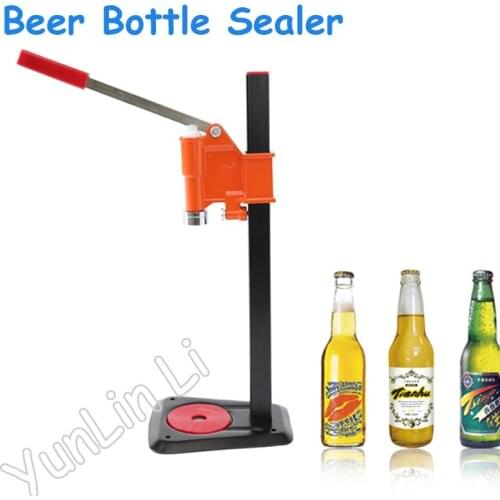 Beer Bottle Capping Machine Manual Beer Lid Sealer Beer Capper Soft Drink Capping Machine Soda Water Caper