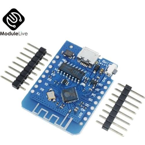 WEMOS D1 Mini CH340G CH340 G Wifi Development Board ESP8285 ESP8266 Microcontroller For Arduino NodeMcu Shield Module Antenna