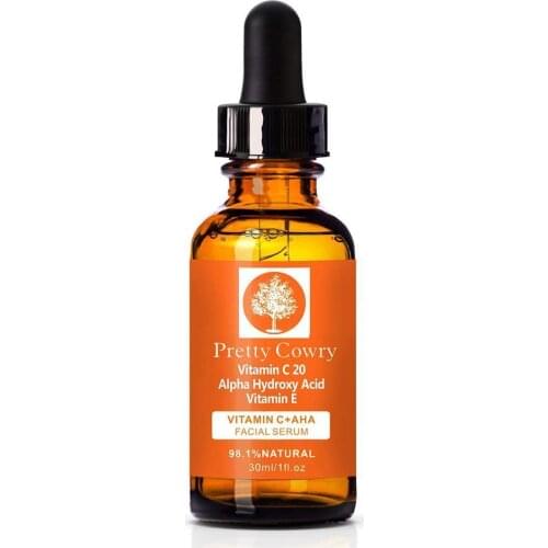 1PC Vitamin C Serum Liquid Freckle Removal Acne Hyaluronic Acid Fade Dark Vc Anti Face Spot Serum A4Y0