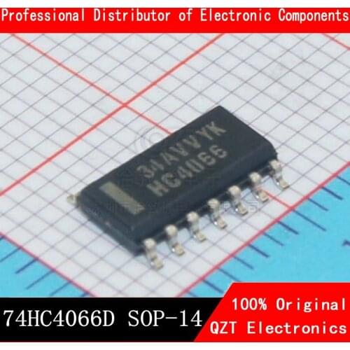 10PCS 74HC4066D SOP14 74HC4066 SOP SN74HC4066DR SOP-14 SMD new and original IC