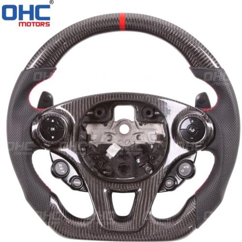 100% Real Carbon Fiber Steering Wheel compatible for Smart 453