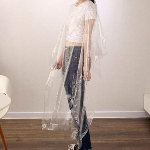 100pcs Disposable Hair Cutting Cape Gown Salon Barber Shop Capes Cloth Apron