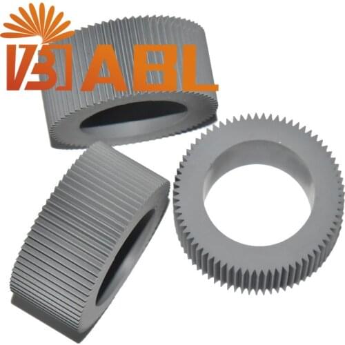 3PCs Pickup Roller Tire Rubber Roller Pickup 035-14303 for Riso EZ 200 220 300 230 330 370 390 570 590